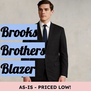 Brooks Brothers 1818 Fitzgerald Blazer -  Estrato Wool 36 R